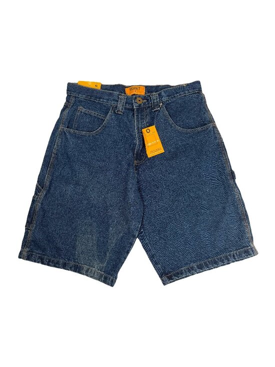 Burnt Other - Burnt Baggy Dark Wash Denim Shorts 32